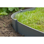 Bordure de jardin grise h. 15 cm longueur 10 m