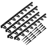 Bordures de jardin souple avec fixation longueur 4m