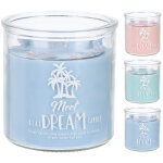 Bougie jarre en verre meet glas dream candle couleur aléatoire Bougie jarre en verre meet glas dream candle couleur aléatoire