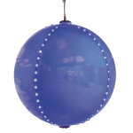 Boule snowfall d15cm ice blue
