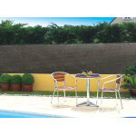 Brise vue synthétique gris 1. 2x3m 200g m² Brise vue synthétique gris 1. 2x3m 200g m²