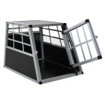 Cage de transport aluminium m 62 x 78 x 55 cm