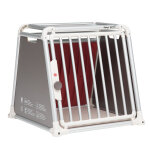 Cage de transport pour chien en aluminium eco m 83. 5 x 68 x 66cm