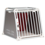 Caisse de transport pour chien en aluminium eco l 93. 5 x 68 x 66 cm