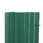 Canisse pvc double face 3 x h 1, 2 m vert