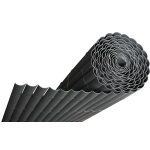 Canisse pvc simple face 3 x h 1, 2 m gris