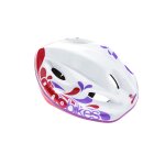 Casque vlo dino bikes fille blanc rose