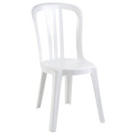 Chaise bistrot miami blanc Chaise bistrot miami blanc