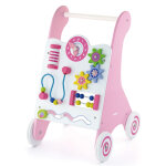 Chariot de marche rose