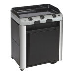 Chariot pour plancha gaz fusion 75 inox