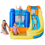 Château gonflable avec toboggan et souffleur Château gonflable avec toboggan et souffleur