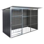 Chenil tle avec faade barreaux 4m