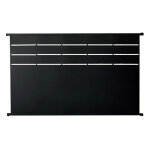 Clture en fer 1m80 x h. 1m08 noir mat jasmin
