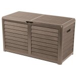 Coffre de jardin baya taupe 420l