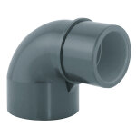 Coude pvc pression 90° réduit diamètre 50mm x 50mm x 40mm Coude pvc pression 90° réduit diamètre 50mm x 50mm x 40mm