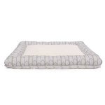 Coussin pour chien motif flche gris taille xl 120 x 85 cm