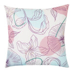 Coussin d'ext�rieur fleurs et feuilles 45x45 cm varna