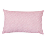 Coussin d'extrieur fleur rose blush 50x30 cm liski