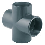 Croix pvc 90� diam�tre 50mm