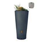 Cuve vaso 2en1 220l graphite et raccord chéneau inclus Cuve vaso 2en1 220l graphite et raccord chéneau inclus