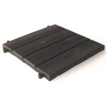 Dalle plastique clipsable imitation bois 39 x 39cm p. 2. 5cm