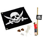 Drapeau avec systme d'hisse pirate