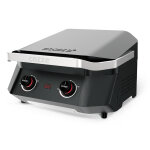 E 500 barbecue electrique avec 2 zones 230 v 2100 w