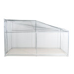 Enclos grillag pour poules 2x4x1, 75m 8m et bche