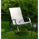 Fauteuil  bascule gris clair dream