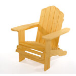 Fauteuil bois enfant style adirondack georgia