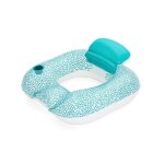 Fauteuil gonflable de piscine lounge avec dossier