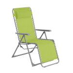 Fauteuil relax de jardin pistache siesta