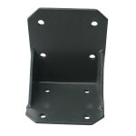 Fixation plafond anthracite pour store banne avec coffre