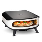 Four  pizza gaz 17'' rotatif et thermomtre et porte