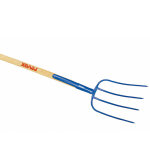 Fourche à fumier à douilles épaules carrées 4 dents 35 cm revex Fourche à fumier à douilles épaules carrées 4 dents 35 cm revex