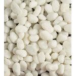 Galet de marbre blanc rouls de 20 40mm en sac de 25kg