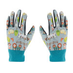 Gants de jardinage enfants farmer bleu t5