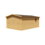 Garage en bois 20m, ep. 30mm malawi