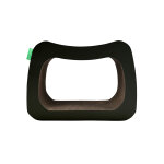 Griffoir pour chats et chatons kaverno noir, wouapy 38 x 28 x 25 cm