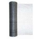 Grillage à poules triple torsion mailles de 13 x 13 mm l10m h1. 2m Grillage à poules triple torsion mailles de 13 x 13 mm l10m h1. 2m