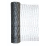 Grillage à poules triple torsion mailles de 13 x 13 mm l25m h1. 8m Grillage à poules triple torsion mailles de 13 x 13 mm l25m h1. 8m