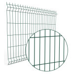 Grillage rigide vert 2m x h. 1, 02m maille 200x55 mm