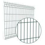 Grillage rigide vert 2m x h. 1, 42m maille 200x55 mm