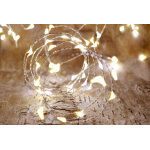 Guirlande anime micro led blanc chaud 4 m