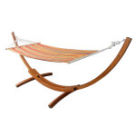 Hamac avec barre multicolore tons rouges jamaica Hamac avec barre multicolore tons rouges jamaica
