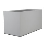 Jardinire fidor 80 cm gris gris bton