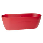 Jardinire rouge cancun longueur 76 cm
