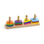 Jeu d'assemblage montessori 4 formes Jeu d'assemblage montessori 4 formes