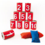Jeu de chamboule tout