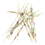 Jeu de mikado gant en bambou 90 cm